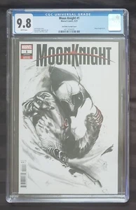 Moon Knight #1 (2021) - CGC 9.8, weiße Seiten, Erstdruck, Del Otto - Bild 1 von 12