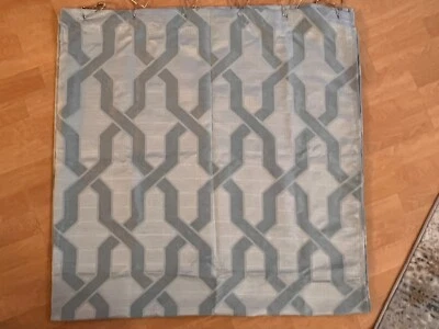 NUEVA CORTINA DE DUCHA JACQUARD SALVIA CON ANILLOS GANCHOS Foto 1 de 4