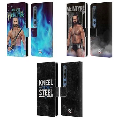 FUNDA BILLETERA LIBRO CUERO OFICIAL WWE DREW MCINTYRE PARA TELÉFONOS XIAOMI. Foto 1 de 4