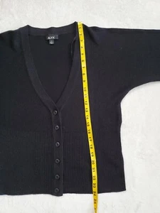 ALYX women's Cardigan Large Black brand new - Picture 1 of 9