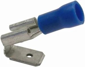 Nuevo vinilo aislado Piggyback, paquete de 50, 16-14 AWG, .250"" x .032"" pestaña Pico 1860PT - Imagen 1 de 2