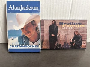 Vintage Country Cassette Singles. Alan Jackson und Bruder Phelps - Bild 1 von 3