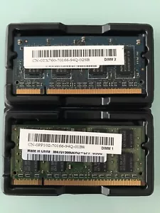 2GB + 1GB DDR2 Laptop Memory Dell Inspiron 15 1525 1526 1535 1545 1546 Notebooks - Picture 1 of 3