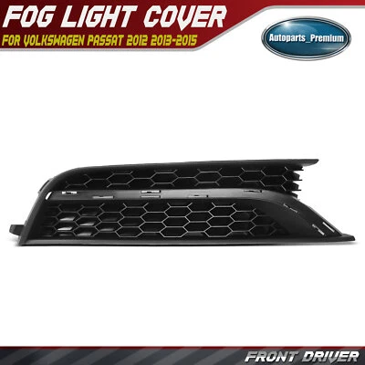 Cubierta de luz antiniebla del lado izquierdo del conductor delantero para Volkswagen Passat 2012 2013 2014 2015 Foto 1 de 4