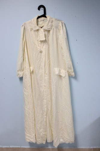 Camicia da notte vintage Christian Dior comoda intima con accappatoio set taglia M