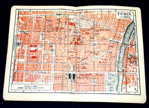 1898 ANTIKER TOPOGRAPHISCHER DRUCK: TURIN STADT, PIEMONT. MOLE ANTONELLIANA.S 1:16000 - Bild 1 von 1