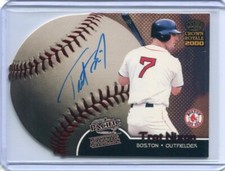 2000 Pacific Crown Royale Sweet Spot Signatures Trot Nixon #2 Auto Red Sox Rare