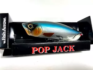21835) Flecha de Pez POP JACK Gran Madera Popper #111 Sombra Azul - Imagen 1 de 5