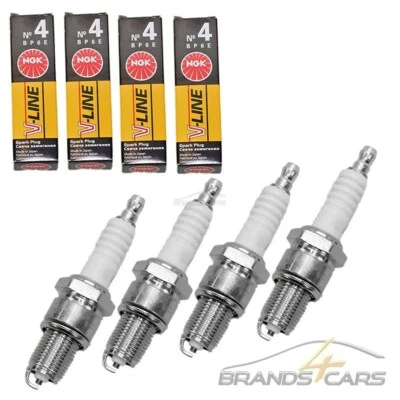 4x NGK SPARK PLUG SPARK PLUGS FOR MERCEDES BENZ /8 W115 COUPE W123 C123 - Image 1 of 4