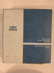 King KDM 700/700A DME Maintenance/Overhaul Manual - Picture 1 of 12
