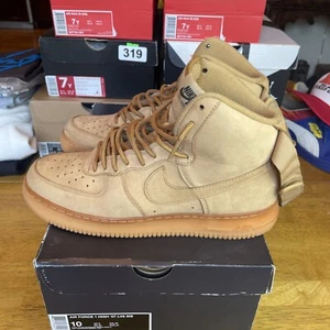 Size 10 - Nike Air Force 1 '07 LV8 WB High Flax Clean AF OG Box - Picture 1 of 7