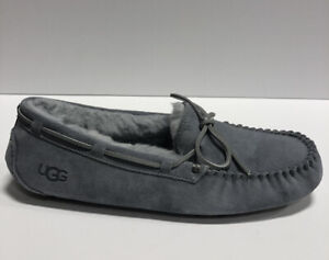 UGG Women’s Dakota, Gray Suede Slippers, Size 12M
