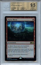 MTG Alpine Moon  Foil BGS 9.5 Gem Mint M19 Magic Amricons 5428