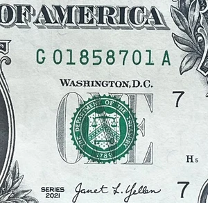 Charles Darwin Theory Of Evolution Born - July 1 1858 - Birthday Note One Dollar - Picture 1 of 4