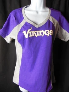 Minnesota Vikings Women's Hands/High G-III Shirt Small, Medium or Large - Picture 1 of 5