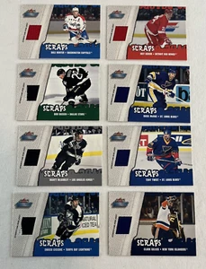 2002-03 Fleer Throwbacks Hockey Scraps 8 Card Set Kocur McSorley Gillies Twist - Bild 1 von 14