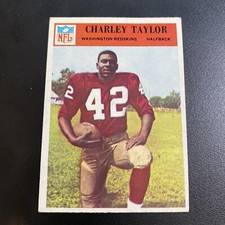 1966 Philadelphia Football Charley Taylor Washington Redskins Card #194