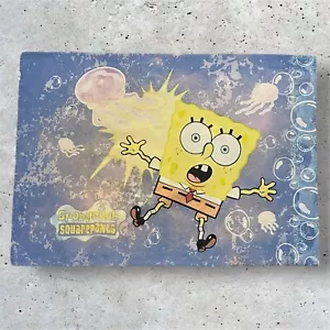 Vintage SpongeBob Schwammkopf Nickelodeon Kissenhülle doppelseitig Y2K - Bild 1 von 8