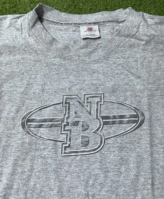 Vintage New Balance Shirt Mens XL Gray Athletic Logo Tee T-Shirt Classic Graphic - Image 1 of 4