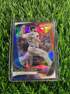 Clayton Kershaw Red White Blue Holo 2020 Panini Prizm Card #43 LA Dodgers A94 - Picture 1 of 2