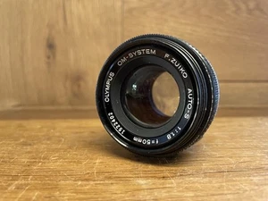 *READ : Exc+4* Olympus OM System F.Zuiko Auto S 50mm F/1.8 Standard Lens From JP - Picture 1 of 9