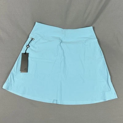 Pantalón corto de golf Greyson para mujer Phoenix pequeño eco azul nailon spandex nuevo con etiquetas precio de venta sugerido por el fabricante 128 USD Foto 1 de 4
