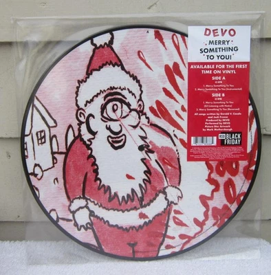 DEVO Merry Something To You RSD 2025 Black Friday SEALED Picture Disc - Image 1 of 2
