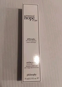 PHILOSOPHY Renewed Hope in a Jar Peeling Mousse 2.5oz BNIB Sealed Instant Glow - Picture 1 of 2