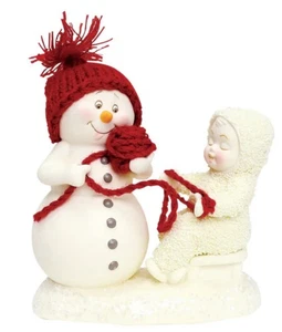 DEPT 56 Christmas Snow Babies "Winding It Up" Figur im Ruhestand - Bild 1 von 8