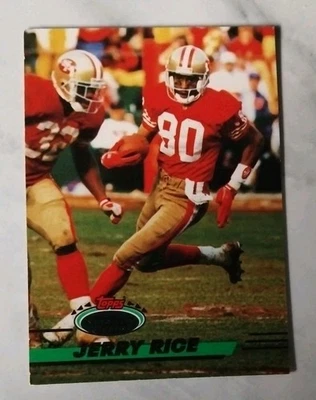 Jerry Rice 1993 Topps Stadium Club NFL CARD #232, San Francisco 49ers  - image 1 of 2