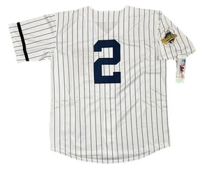 Derek Jeter 1996 New York Yankees World Series Home Jersey Men’s Size Large - Picture 1 of 3