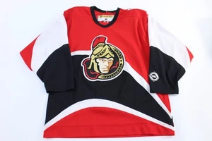 Camiseta deportiva de hockey vintage CCM Ottawa Senators - Imagen 1 de 3