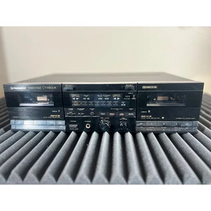 Pioneer CTW600R Estéreo Doble Cassette Deck Doble Auto Reverso Dolby B C Sin Reserva - Imagen 1 de 6