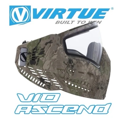Máscara de gafas de paintball Virtue VIO Ascend Highlander camuflaje lente térmica transparente Foto 1 de 2
