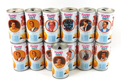 Lot of (13) 1978 Happy Days Nehi Orange Series 1 Cans 12oz (EMPTY) 10 Different - Image 1 of 4