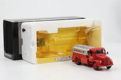 1:43 Minichamps Mercedes-Benz Camion L 3500 Serbatoio "Gasolin" 439 350070 - Immagine 1 di 4