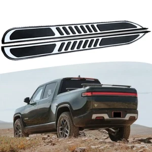 Fixed Running Board fits for Rivian R1T 2021-2024 Side Step Nerf Bar Stainless - Picture 1 of 1