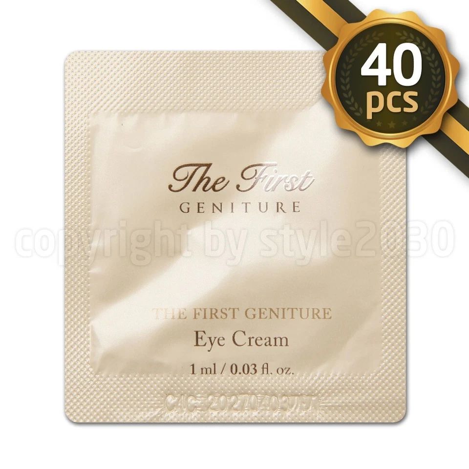 O HUI The First Geniture Eye Cream 1ml x 40pcs (40ml) Anti-Wrinkle  OHUI - Image 1 of 1