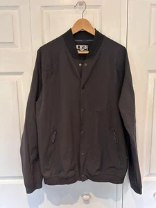 NEW BALANCE J CREW Reflective Running Training Track Bomber Jacket NEW Mens L - Picture 1 of 10