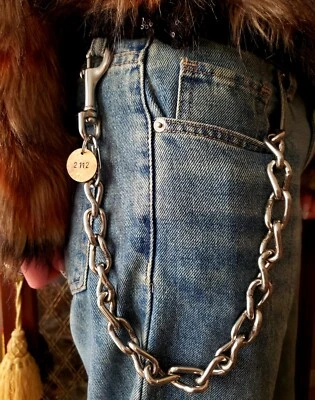 Marca 2112 - TODO Acero Inoxidable 18" - 24" - 32" CADENA BILLETERA Motociclista Camionero EE. UU. Foto 1 de 4