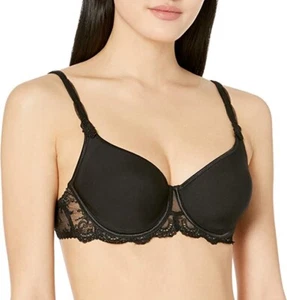 Aubade Women's A L'Amour Half Cup Bra, Black, 30E - Picture 1 of 2