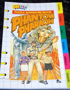 Fun Fax Book - Puzzle Adventure. Phantom Pharaoh. - Bild 1 von 3