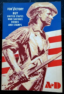 PM / A-D: Magazine Art Journal & Design, Apr–May 1942 War Savings Bonds / Stamps - Image 1 of 4