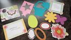 Lot of Misc Paper Cut-Outs Flowers Springtime Blooms Frames Scrapbooking