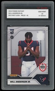 Will Anderson Jr. 2023 Panini Instant RPS First Look 1st Graded 10 Rookie Card