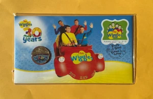 2021 Australia PNC The Wiggles 30 Years Big Red Car UNC 30c Cents coloured coin - Bild 1 von 2