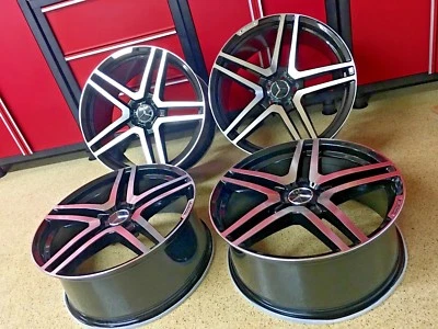 梅赛德斯 20 英寸 CLS65 轮辋车轮 SET4 新款 SL500 SL550 SL63 SL55 型号 AMG — 第 1/4 张图片