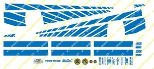 Planche Autocollant, rc drift, rc scale, stickers 1/10, Movies car, car - Bild 1 von 1