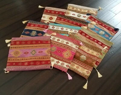 Turkish Pillow Covers Kilim Traditional Ottoman Pattern - Image 1 of 2