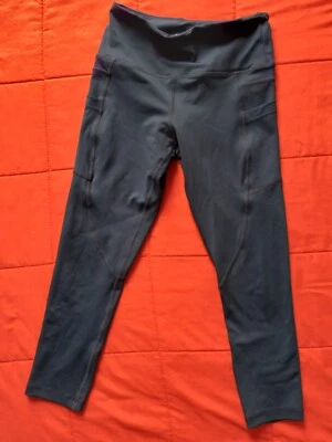 Leggings femininas Zyia Active cinza academia e corrida casual - Imagem 1 de 4